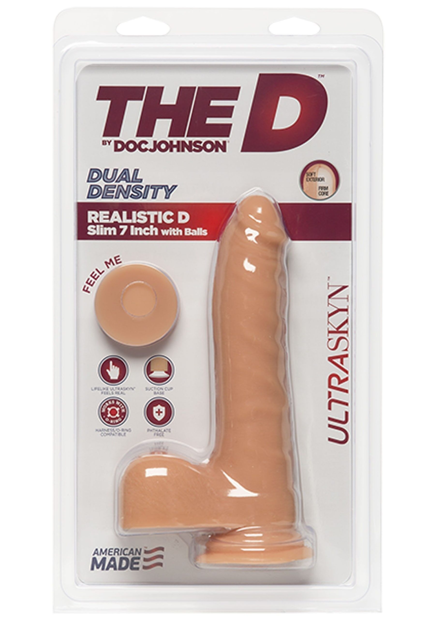 The D Realistic ULTRASKYN Slim 7 'with Balls