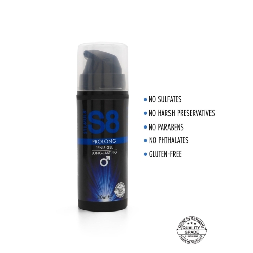 Prolong e Delay S8 Penis Gel 30ml